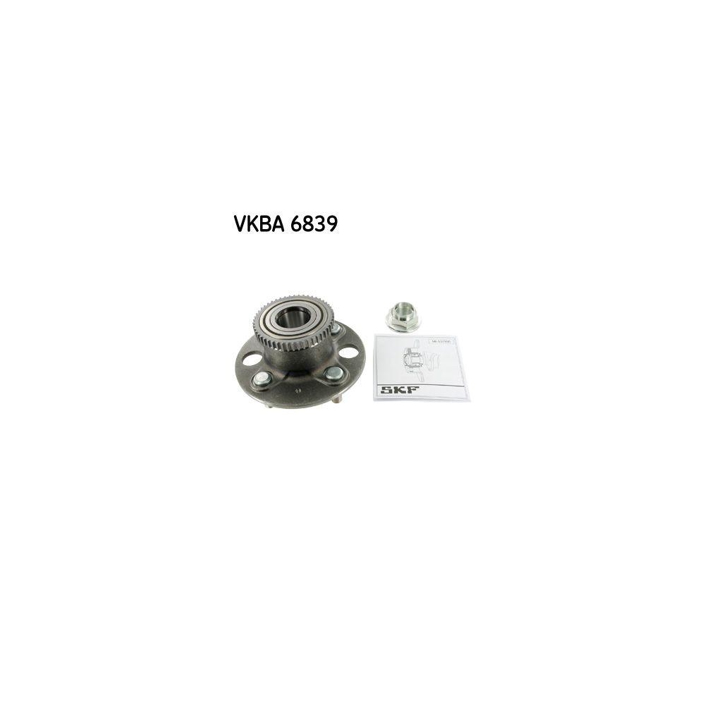Radlagersatz SKF VKBA 6839 f&uuml;r HONDA, Hinterachse