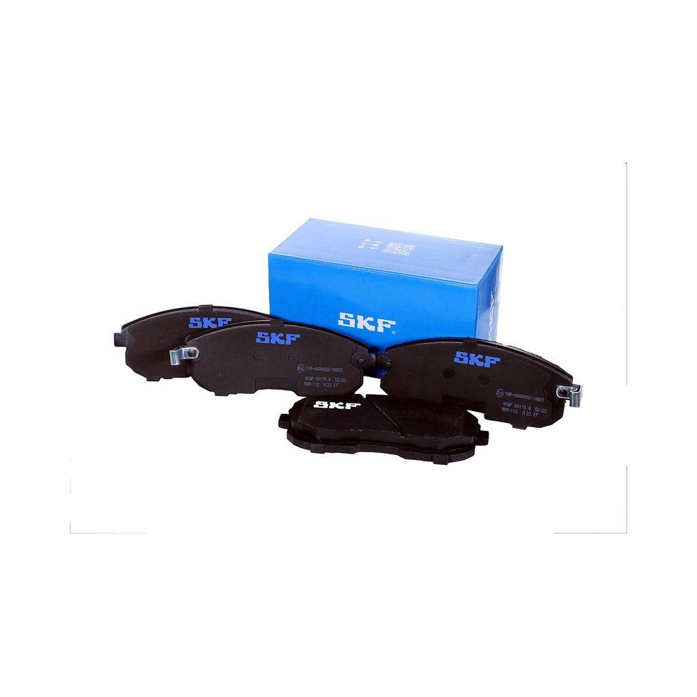 Bremsbelagsatz, Scheibenbremse SKF VKBP 80175 A f&uuml;r NISSAN INFINITI, Vorderachse