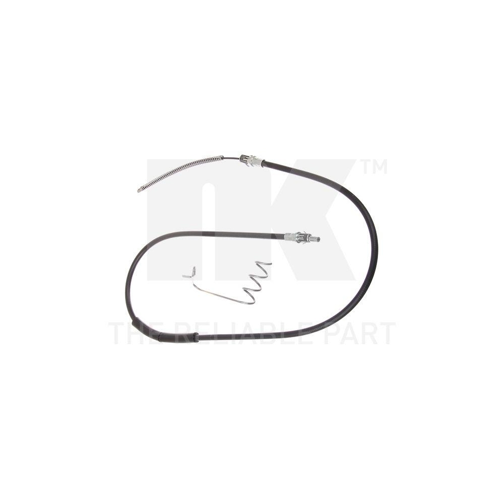 Seilzug, Feststellbremse NK 9025128 f&uuml;r FORD, links, mitte