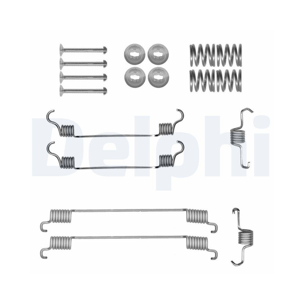 DELPHI LY1429 Zubeh&ouml;rsatz, Bremsbacken f&uuml;r, Hinterachse
