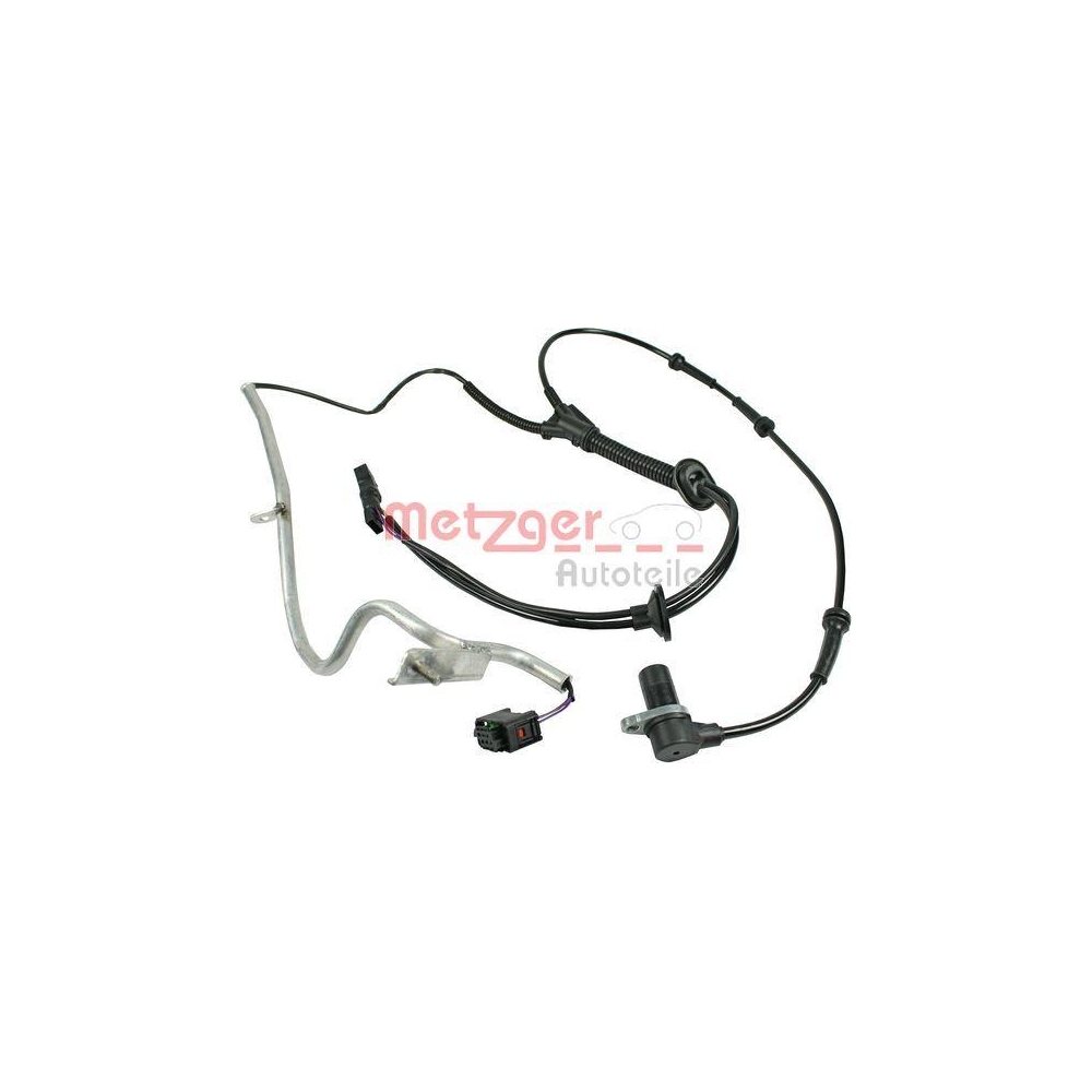 Sensor, Raddrehzahl METZGER 0900196 f&uuml;r VAG, Hinterachse links