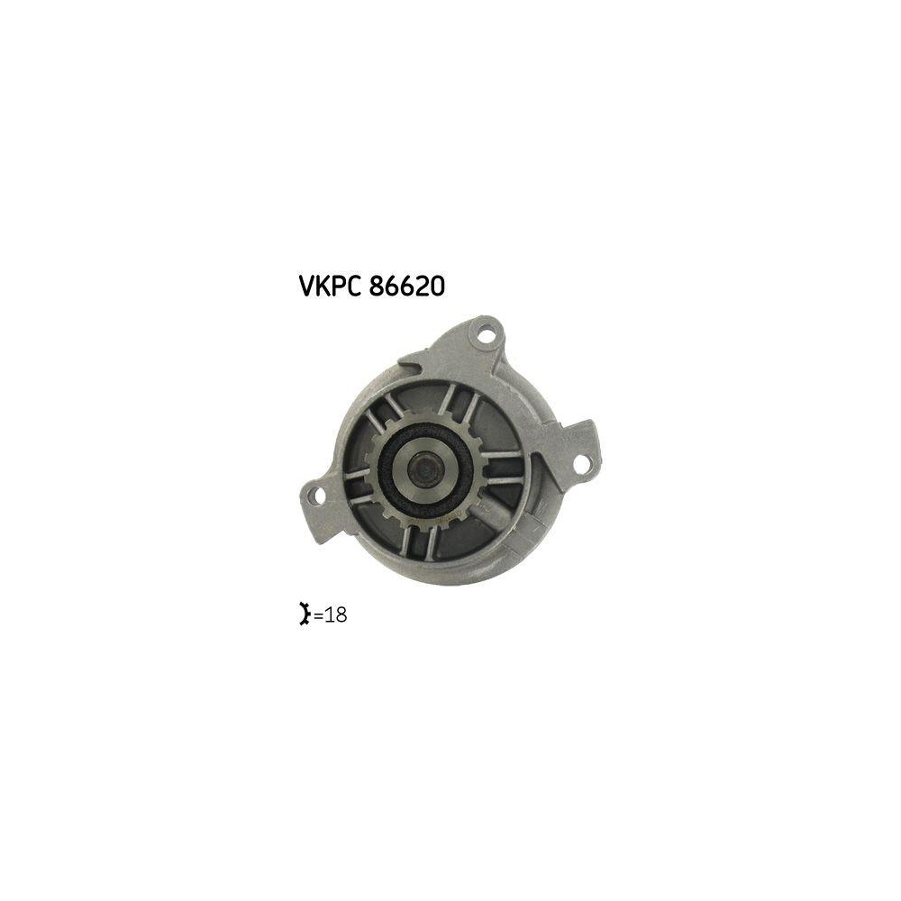 Wasserpumpe, Motork&uuml;hlung SKF VKPC 86620 f&uuml;r VOLVO