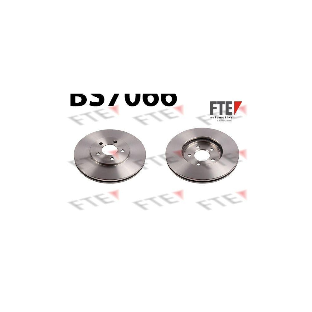 Bremsscheibe FTE BS7066 f&uuml;r CHRYSLER, Vorderachse
