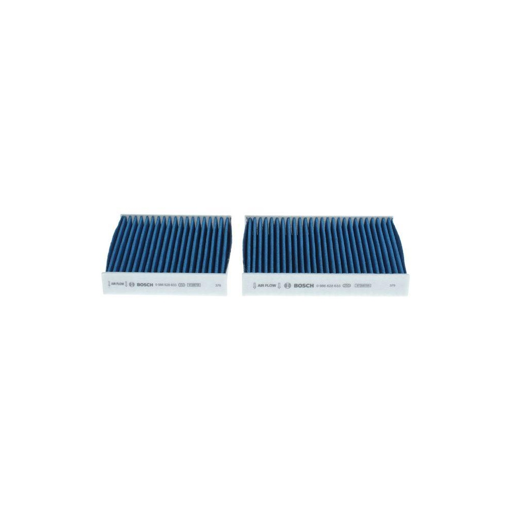 Filter, Innenraumluft BOSCH 0 986 628 633 FILTER+pro für CITROËN PEUGEOT