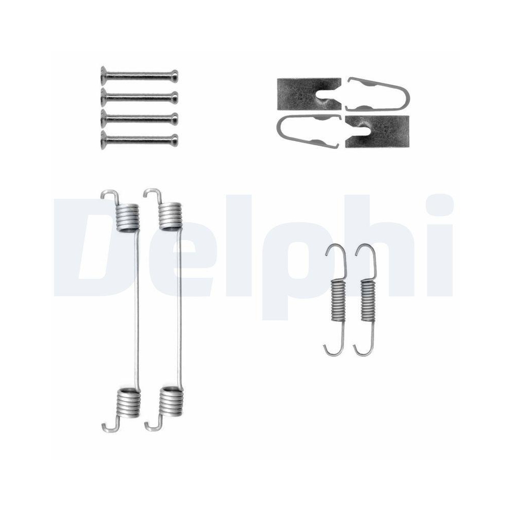 DELPHI LY1430 Zubeh&ouml;rsatz, Bremsbacken f&uuml;r, Hinterachse