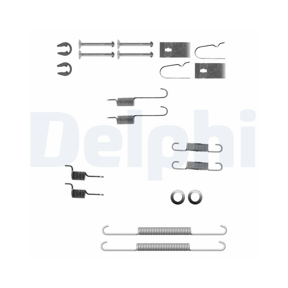 DELPHI LY1356 Zubeh&ouml;rsatz, Bremsbacken f&uuml;r, Hinterachse