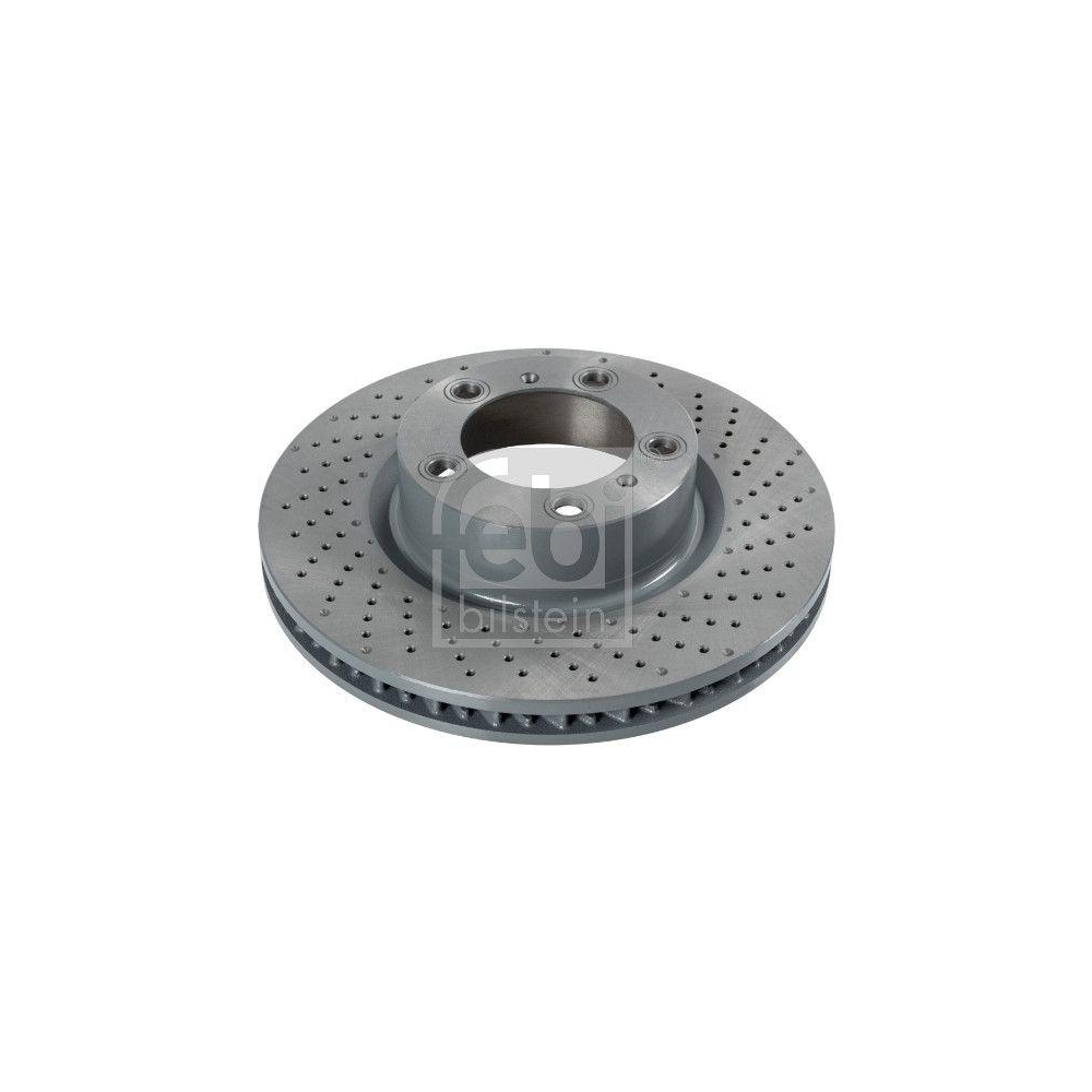 FEBI BILSTEIN 108336 2 St&uuml;ck Bremsscheiben f&uuml;r PORSCHE, Vorderachse rechts