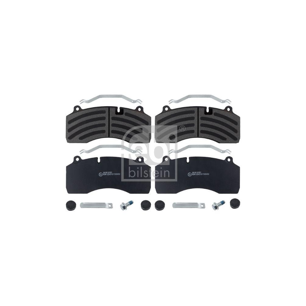 FEBI BILSTEIN Bremsbelagsatz, Scheibenbremse 171245 f&uuml;r VOLVO RENAULT TRUCKS