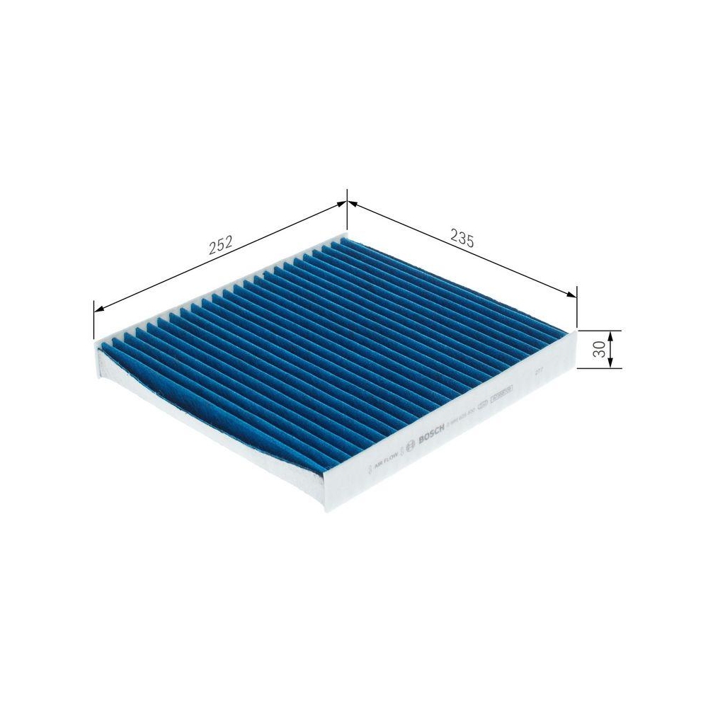 Filter, Innenraumluft BOSCH 0 986 628 630 FILTER+pro für AUDI MAN SEAT SKODA VW
