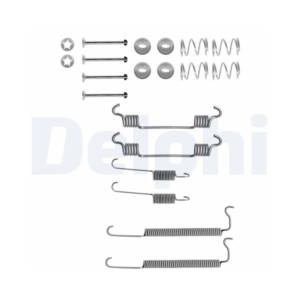 DELPHI LY1357 Zubeh&ouml;rsatz, Bremsbacken f&uuml;r, Hinterachse