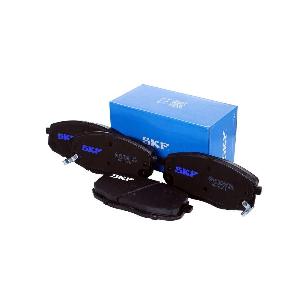 Bremsbelagsatz, Scheibenbremse SKF VKBP 80183 A f&uuml;r HYUNDAI KIA, Vorderachse