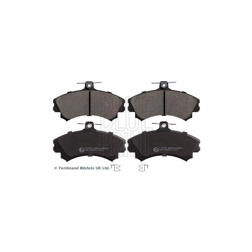 Bremsbelagsatz, Scheibenbremse BLUE PRINT ADC44251 f&uuml;r MITSUBISHI VOLVO PROTON
