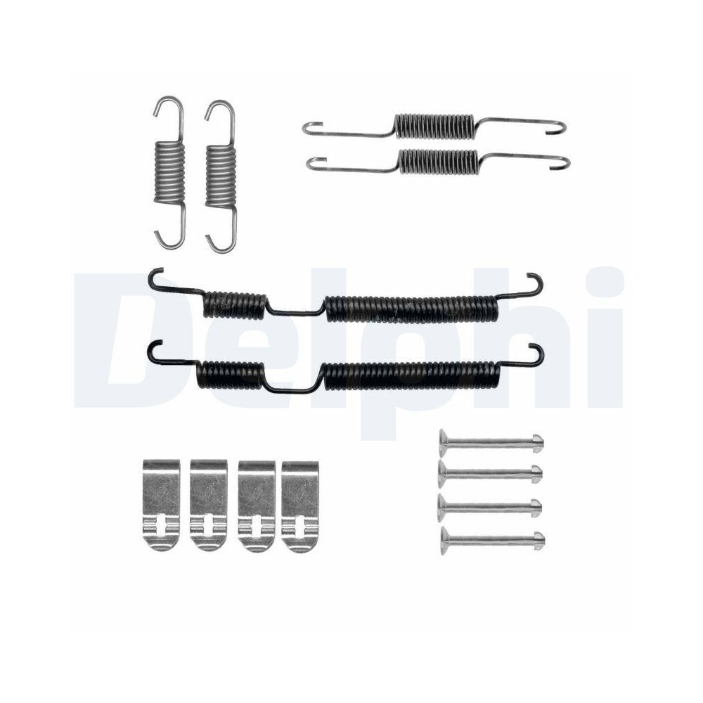 DELPHI LY1432 Zubehörsatz, Bremsbacken für, Hinterachse