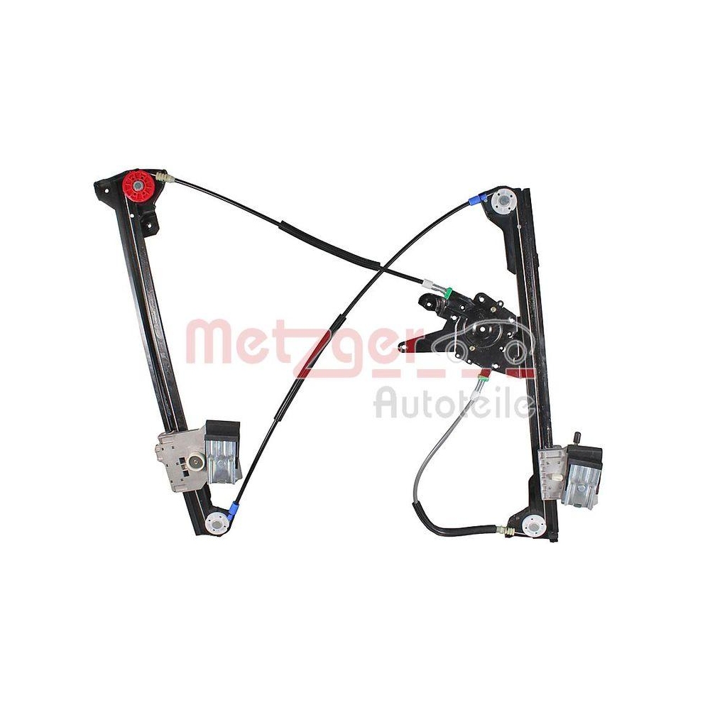 Fensterheber METZGER 2160780 f&uuml;r VW, vorne rechts