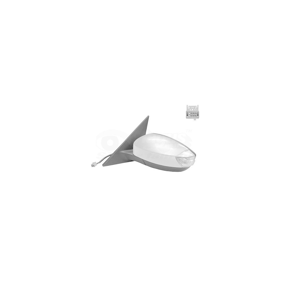 Au&szlig;enspiegel VAN WEZEL 1887807 * HAGUS * f&uuml;r FORD, links