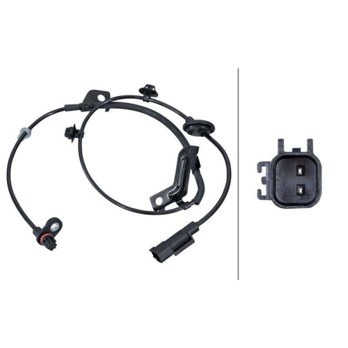 HELLA 6PU 358 268-991 Sensor, Raddrehzahl f&uuml;r MITSUBISHI, Hinterachse links