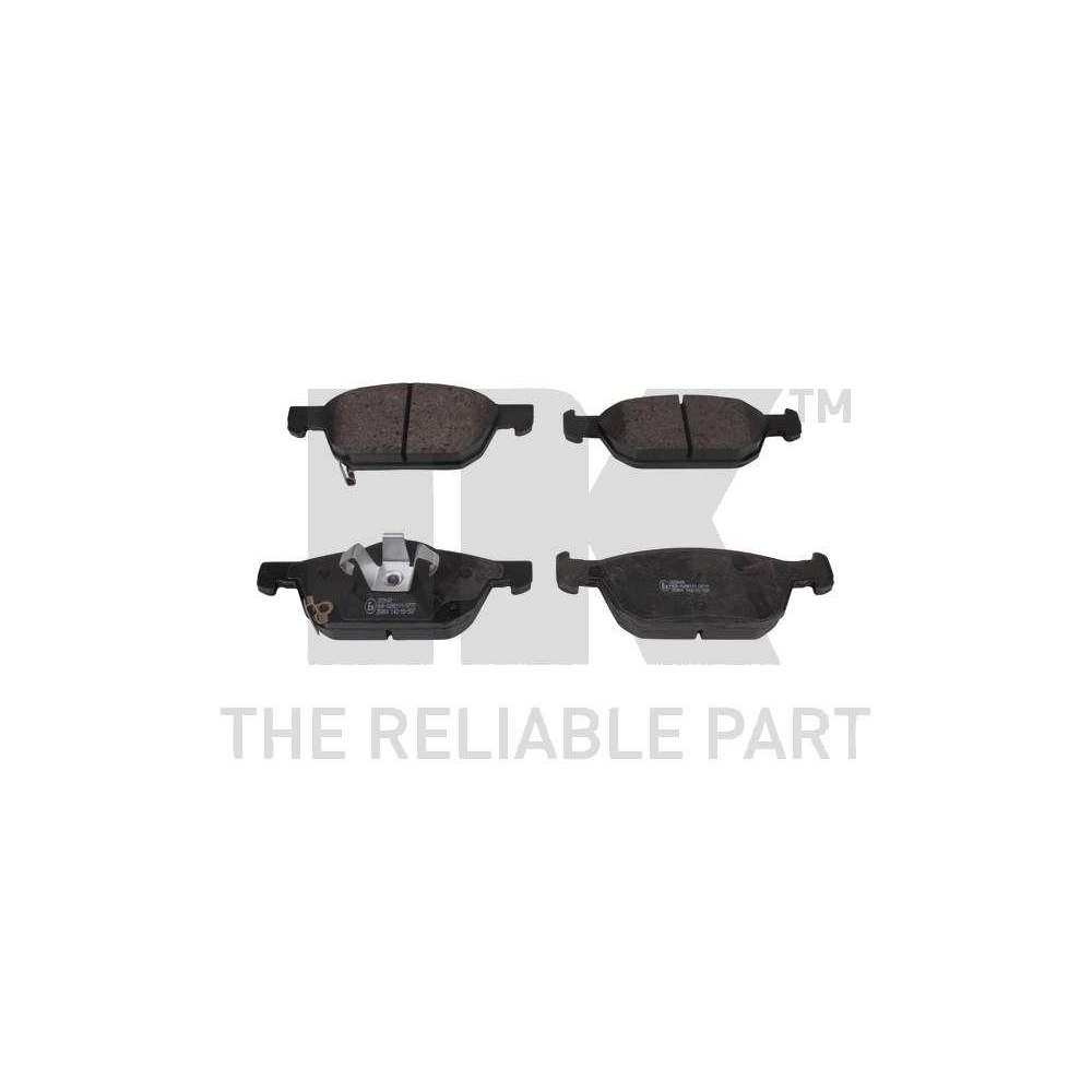 Bremsbelagsatz, Scheibenbremse NK 222649 f&uuml;r HONDA, Vorderachse
