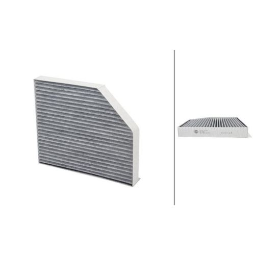 HELLA 8ZC 366 120-711 Filter, Innenraumluft f&uuml;r PORSCHE VAG AUDI (FAW), innen