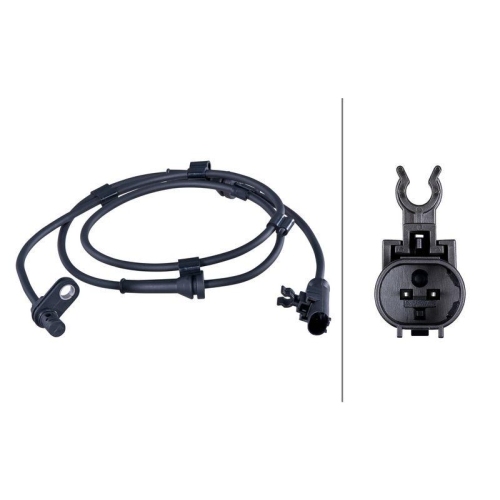 HELLA 6PU 358 422-811 Sensor, Raddrehzahl f&uuml;r SMART, Hinterachse links