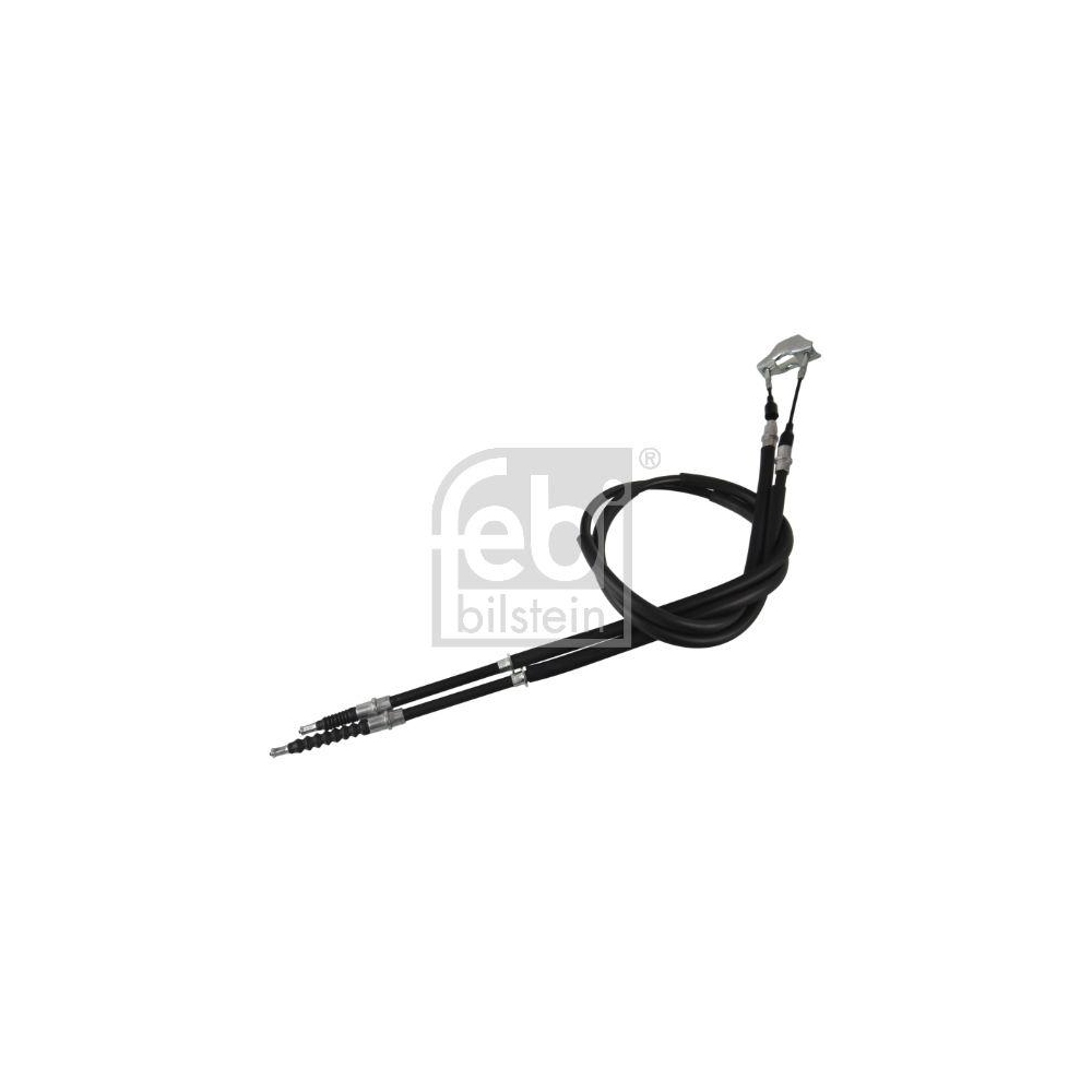 FEBI BILSTEIN Seilzug, Feststellbremse 171250 f&uuml;r OPEL VAUXHALL, hinten, mitte