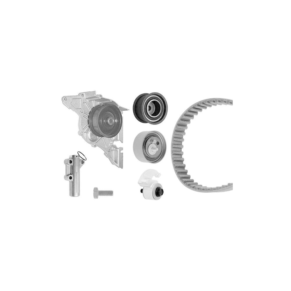 Wasserpumpe + Zahnriemensatz BOSCH 1 987 946 401 für