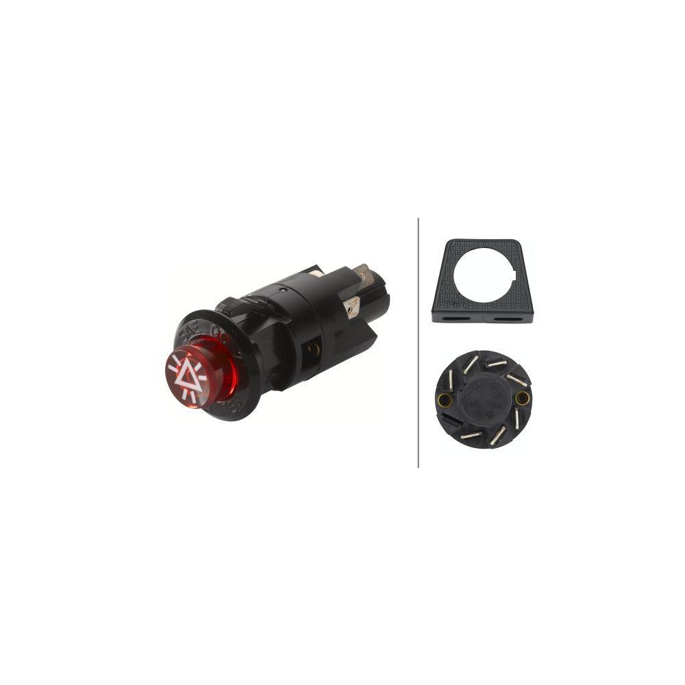 HELLA Warnblinkschalter 6HF 001 579-052 für ATLAS COPCO KOMATSU TEREX