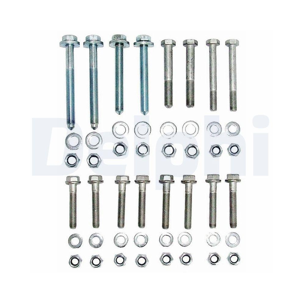 DELPHI TD600W Reparatursatz, Querlenker für AUDI VW, Vorderachse