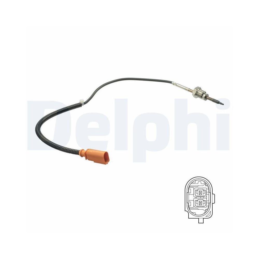 DELPHI TS30175 Sensor, Abgastemperatur f&uuml;r VW