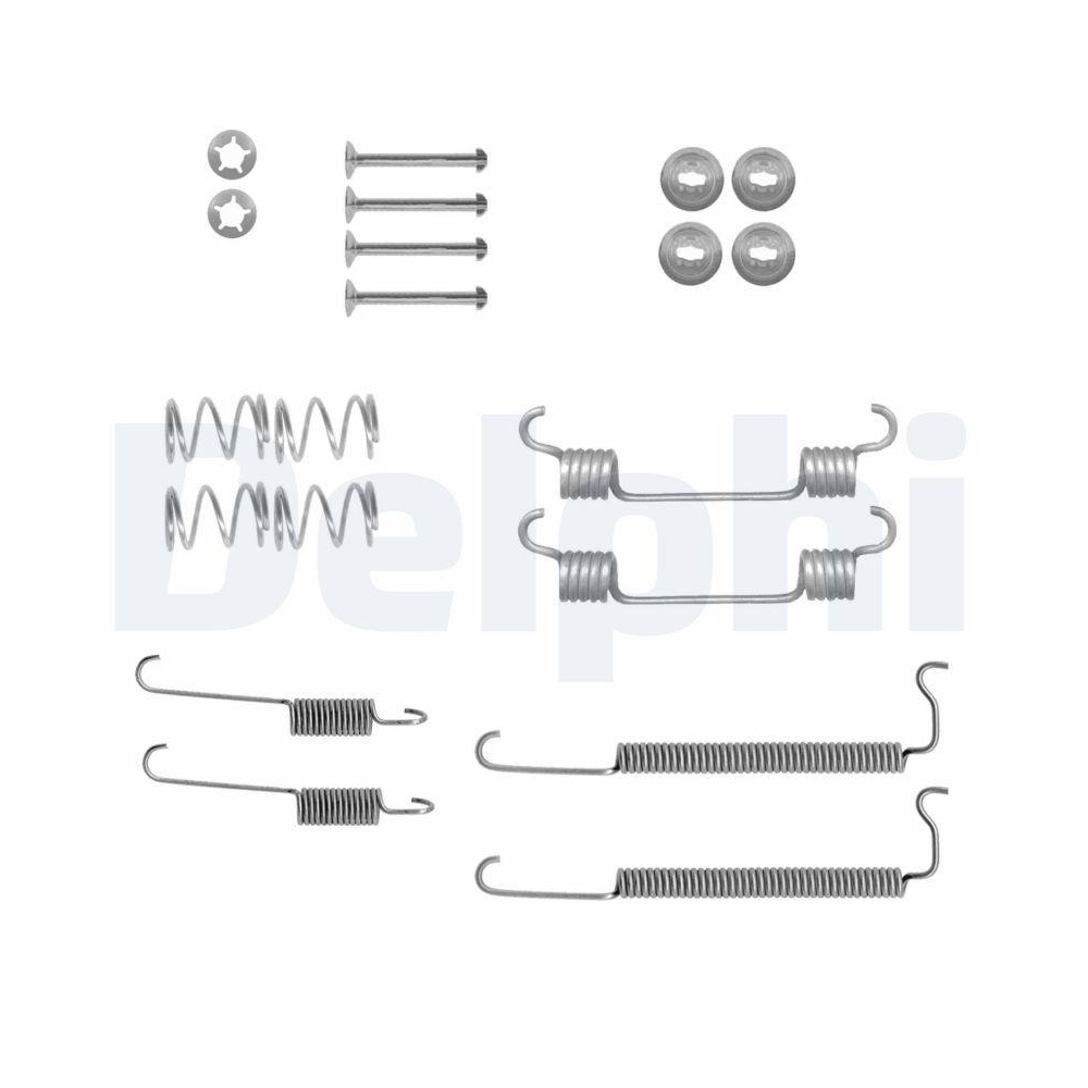 DELPHI LY1435 Zubeh&ouml;rsatz, Bremsbacken f&uuml;r, Hinterachse