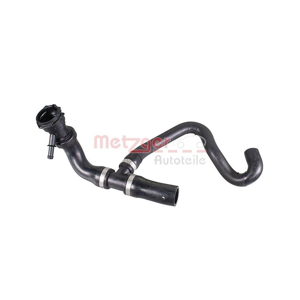 Kühlerschlauch METZGER 2421903 für AUDI SEAT, links oben