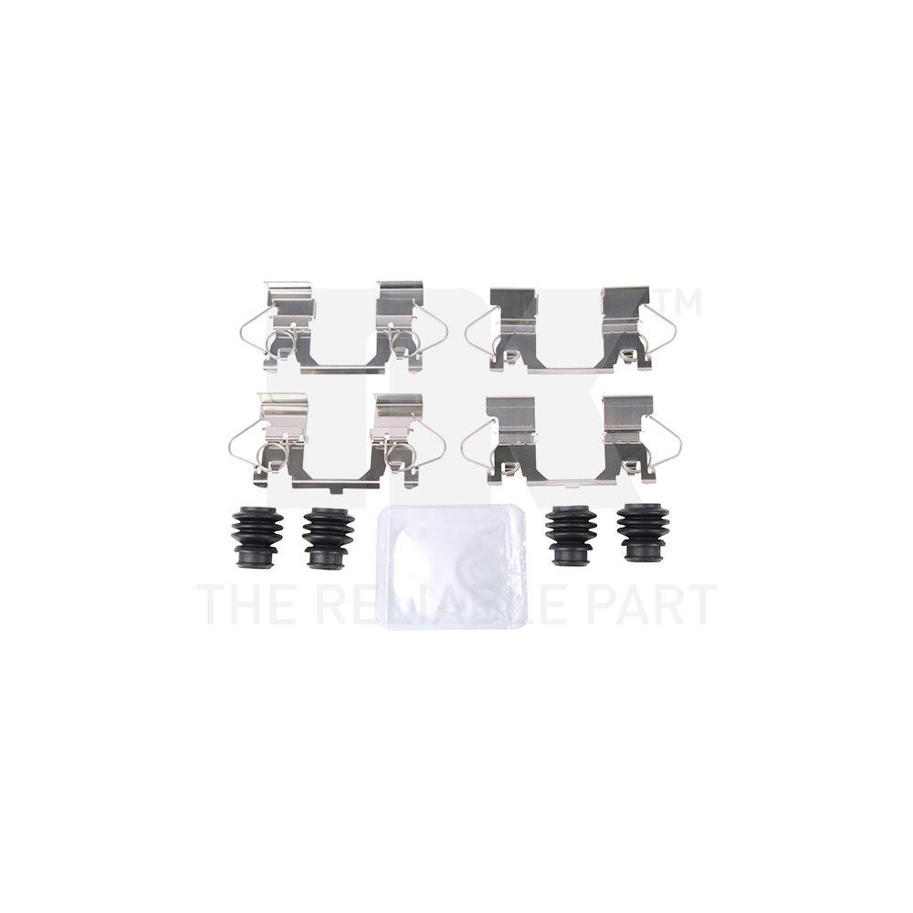 Zubeh&ouml;rsatz, Scheibenbremsbelag NK 7936017 f&uuml;r, Vorderachse