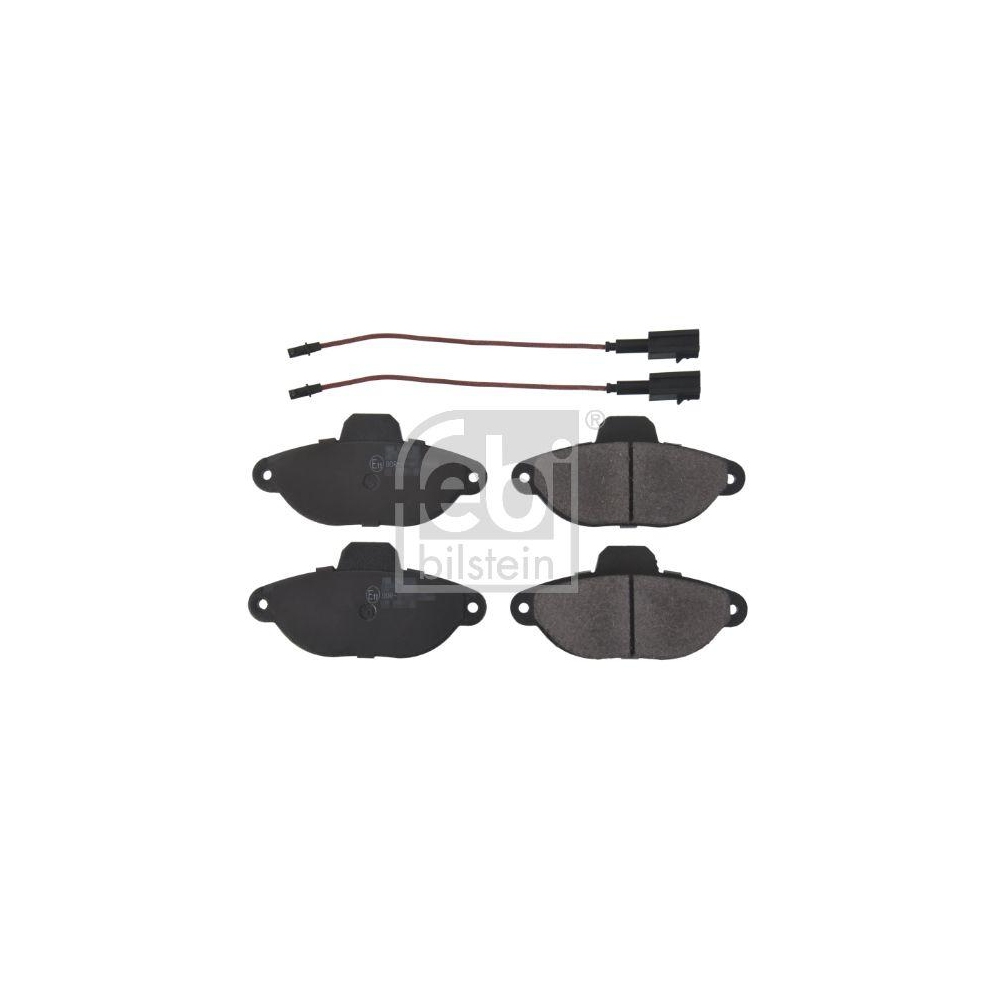 FEBI BILSTEIN Bremsbelagsatz, Scheibenbremse 16084 f&uuml;r FIAT FORD LANCIA