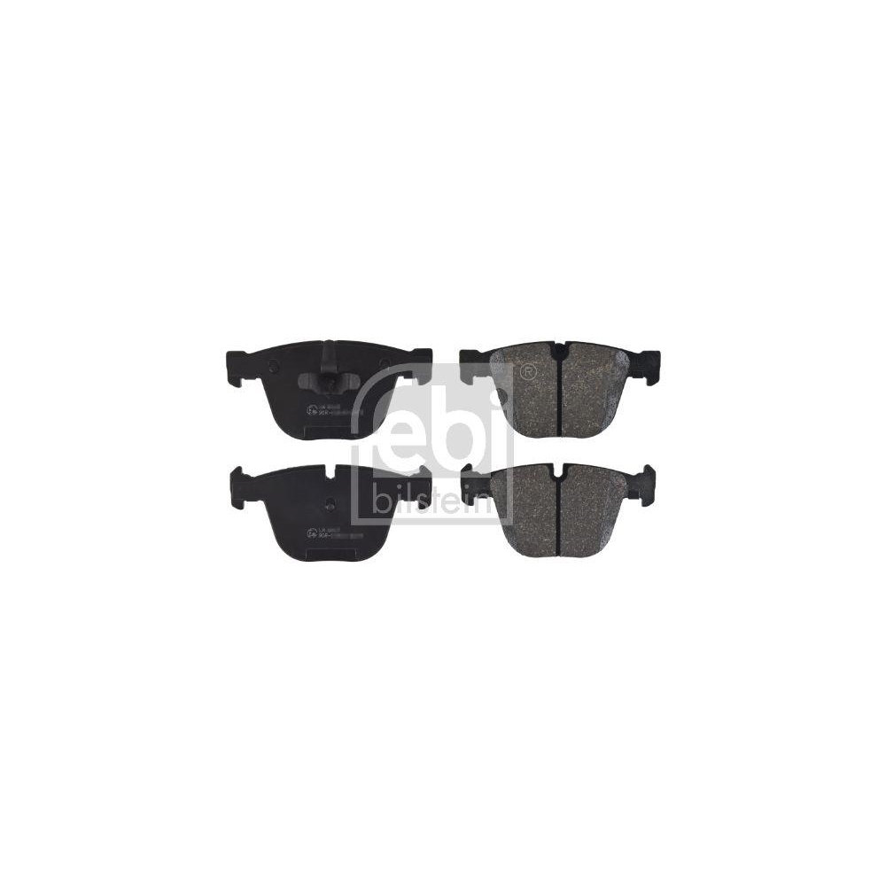 FEBI BILSTEIN Bremsbelagsatz, Scheibenbremse 16804 f&uuml;r BMW, Hinterachse