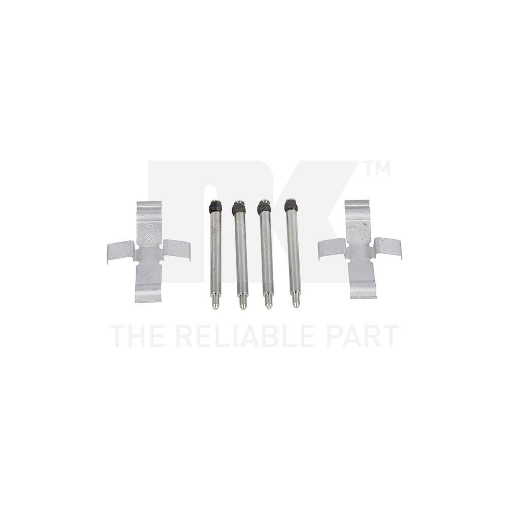 Zubehörsatz, Scheibenbremsbelag NK 7936040 für, Hinterachse