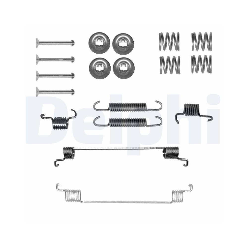 DELPHI LY1437 Zubeh&ouml;rsatz, Bremsbacken f&uuml;r FIAT, Hinterachse