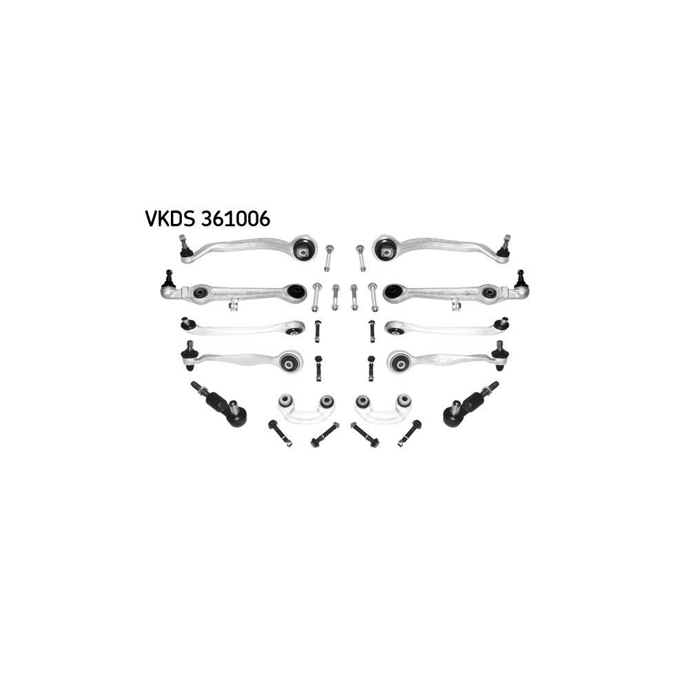 Reparatursatz, Achsschenkel SKF VKDS 361006 f&uuml;r AUDI, Vorderachse