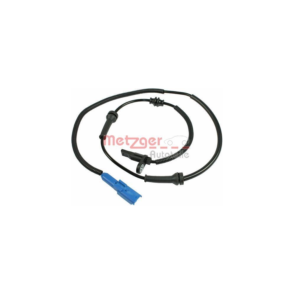 Sensor, Raddrehzahl METZGER 0900206 f&uuml;r CITRO&Euml;N/PEUGEOT, Vorderachse