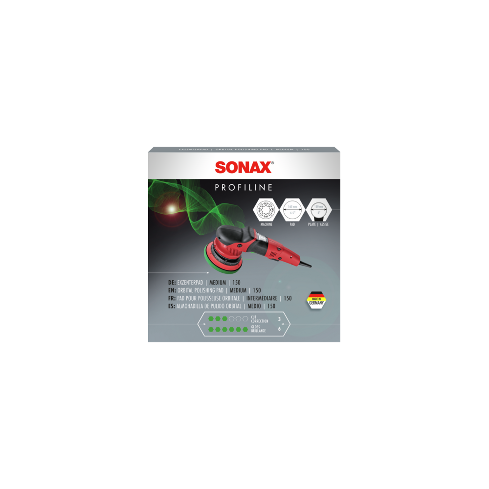 Stützteller, Poliermaschine SONAX 04986410 ExzenterPad für