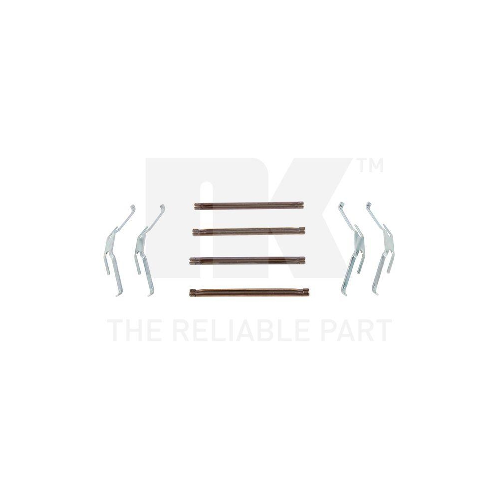 Zubeh&ouml;rsatz, Scheibenbremsbelag NK 7936072 f&uuml;r, Vorderachse