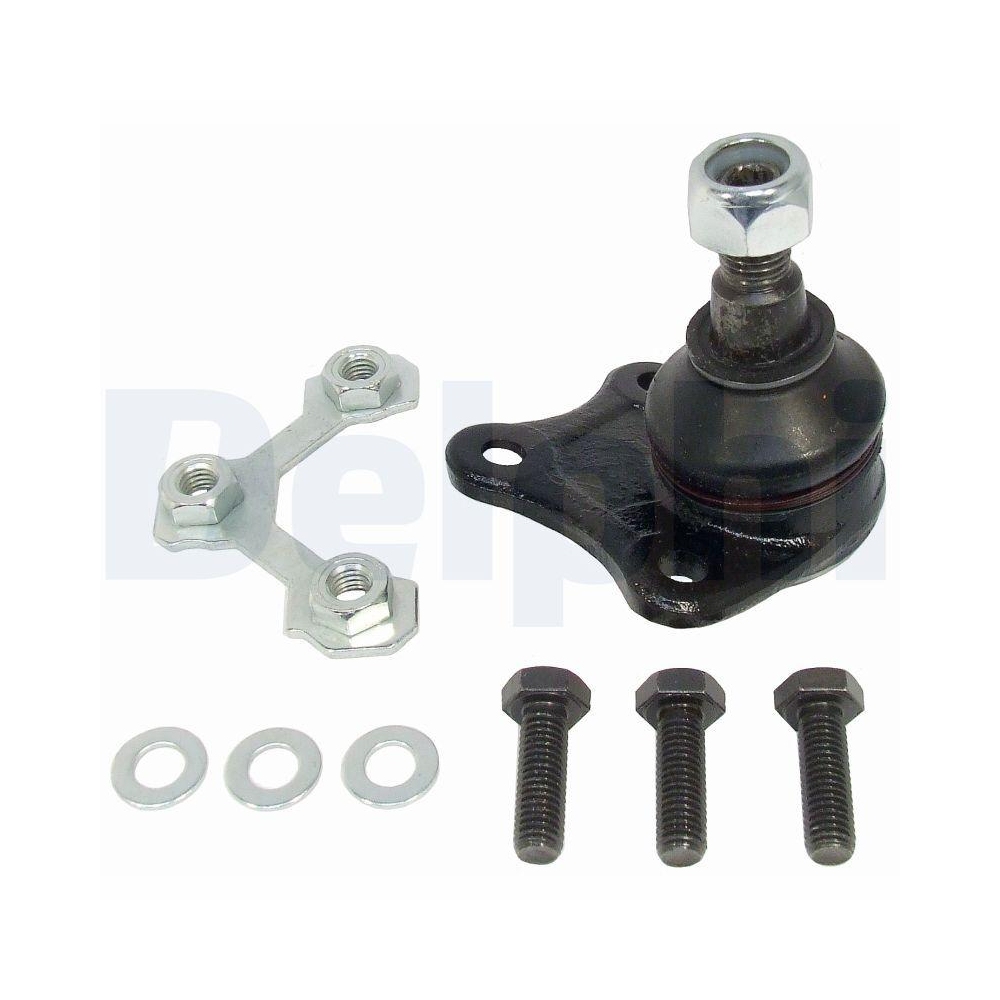 DELPHI TC825 Trag-/F&uuml;hrungsgelenk f&uuml;r AUDI SEAT SKODA VW, Vorderachse rechts