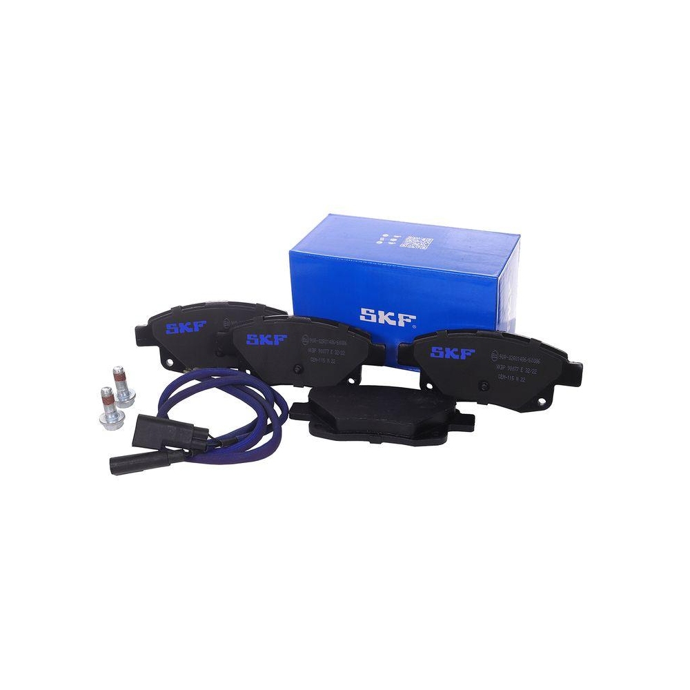 Bremsbelagsatz, Scheibenbremse SKF VKBP 90077 E f&uuml;r FORD, Hinterachse