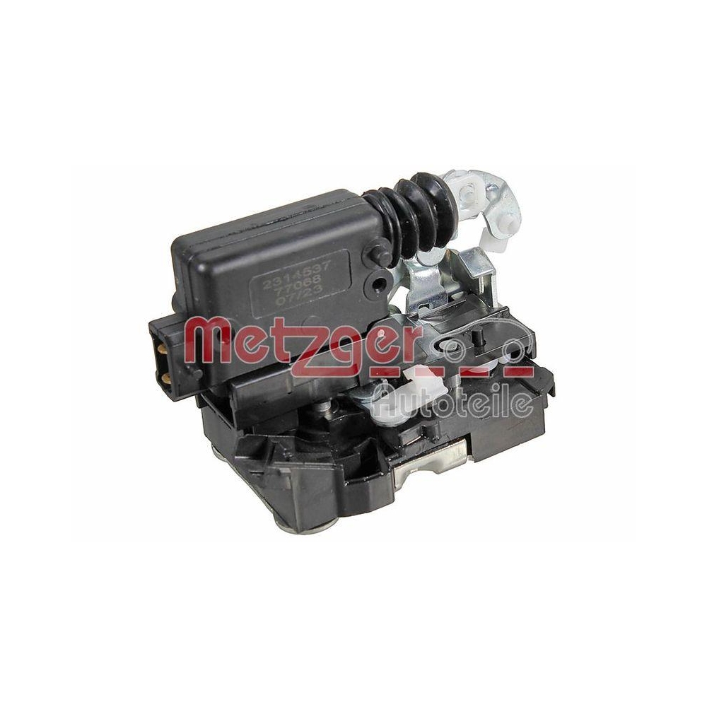 Türschloss METZGER 2314537 für RENAULT DACIA, hinten links