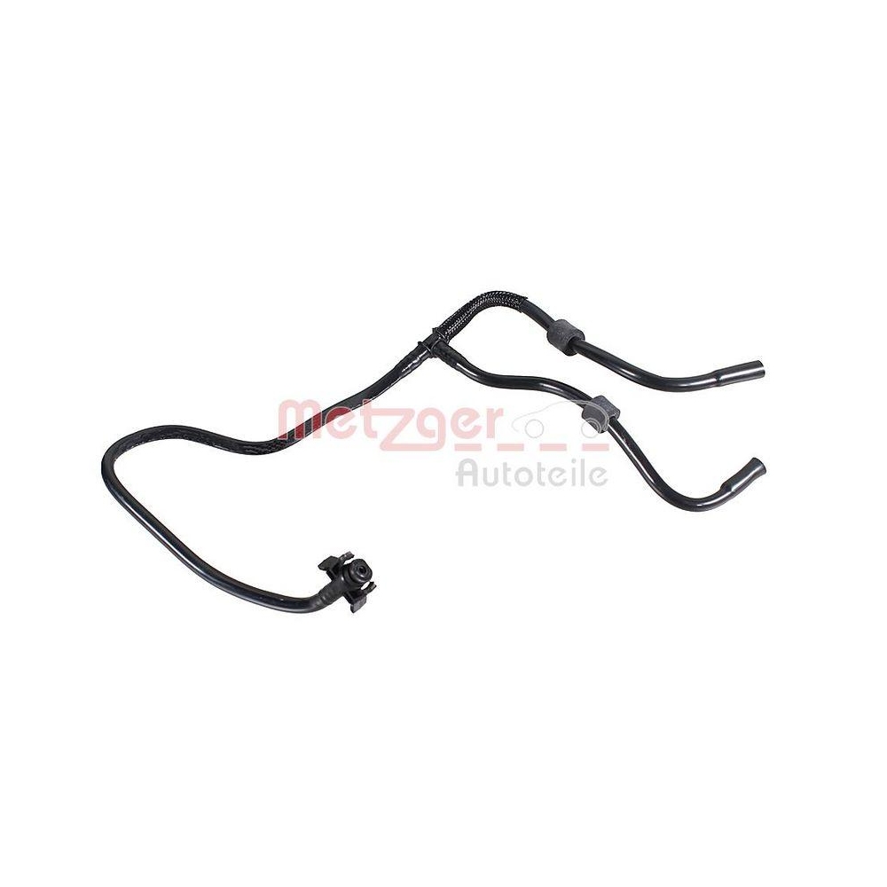 Kühlerschlauch METZGER 2421907 für FIAT, Hauptausgleichsbehälter