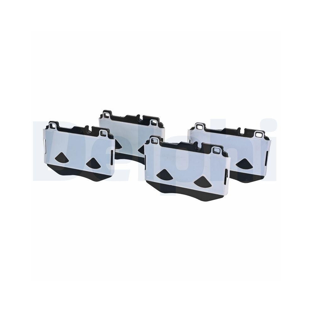 DELPHI LP3172 Bremsbelagsatz, Scheibenbremse für MERCEDES-BENZ, Vorderachse