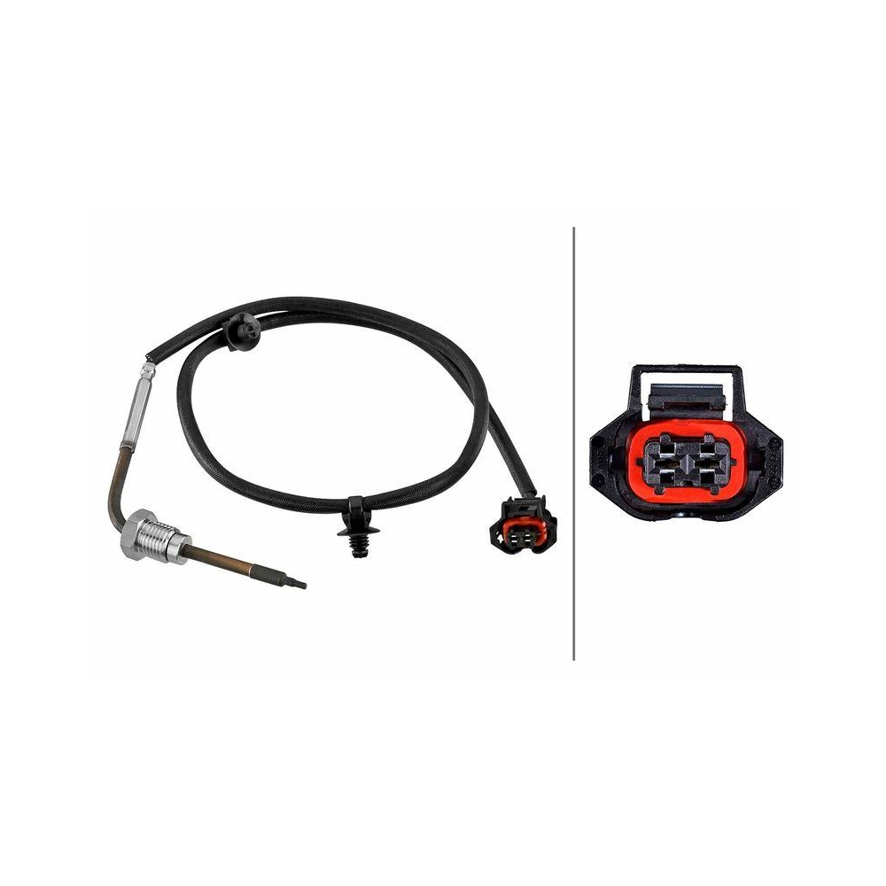 HELLA Sensor, Abgastemperatur 6PT 010 376-701 f&uuml;r OPEL VAUXHALL CHEVROLET