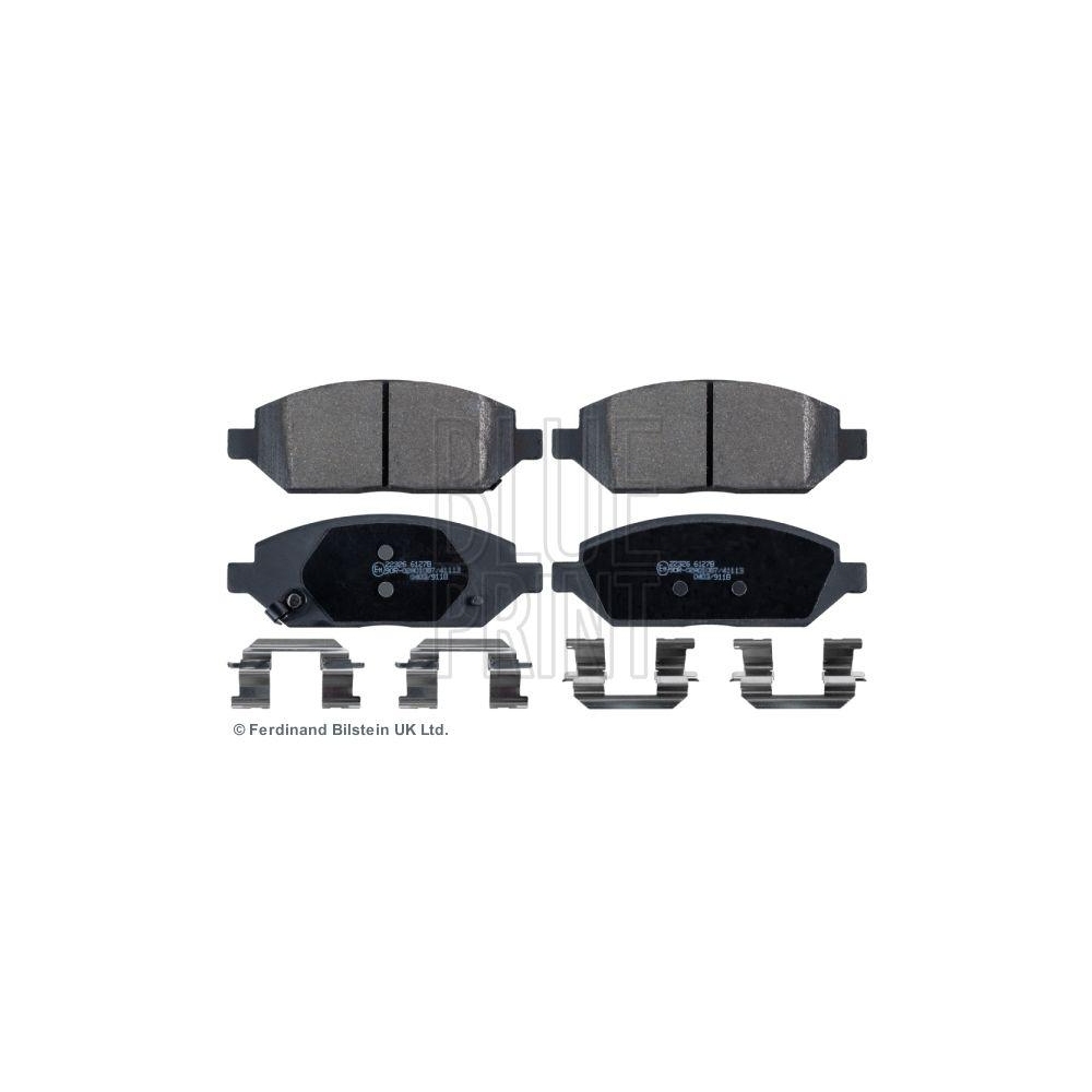 Bremsbelagsatz, Scheibenbremse BLUE PRINT ADW194216 f&uuml;r OPEL VAUXHALL