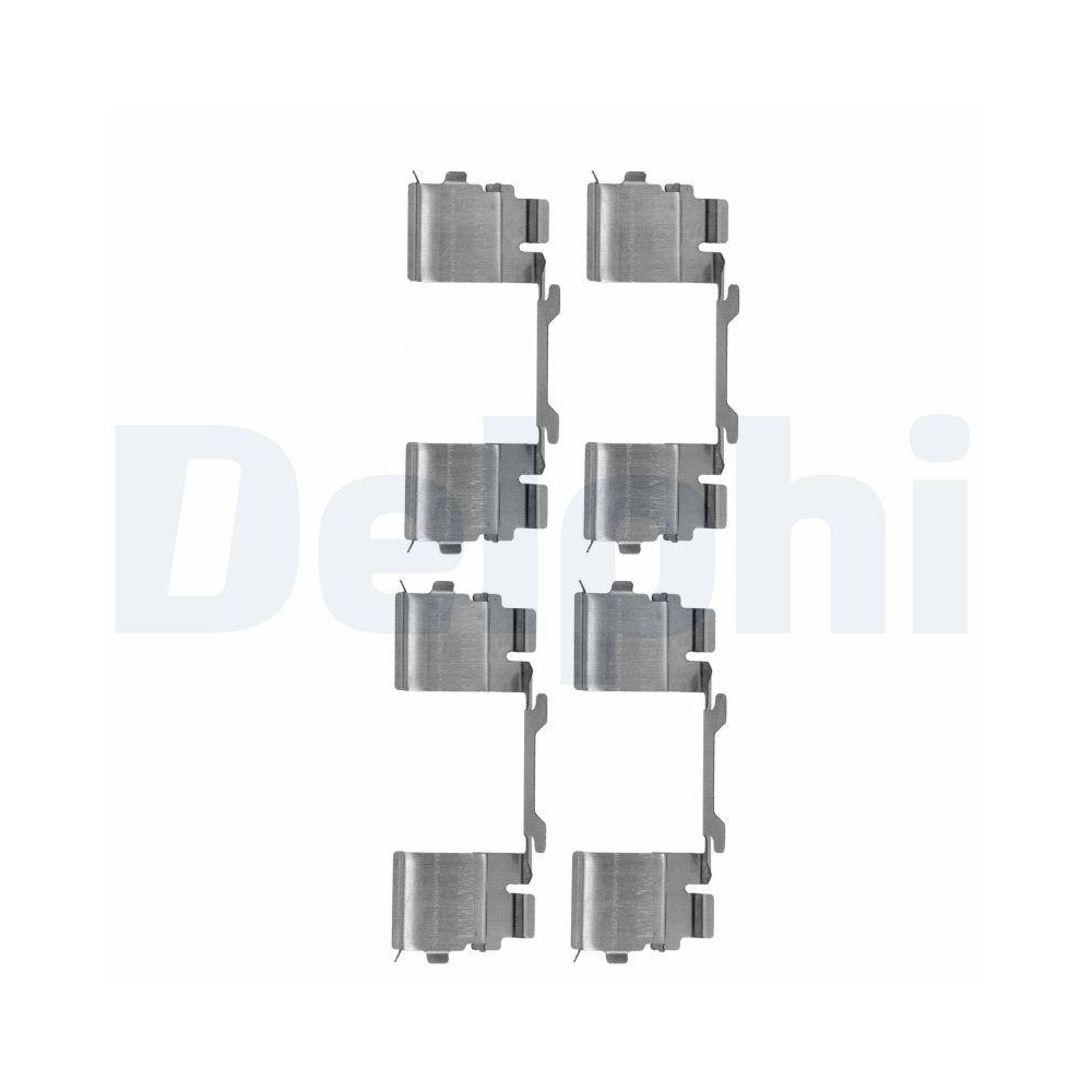 DELPHI LX0479 Zubeh&ouml;rsatz, Scheibenbremsbelag f&uuml;r, Vorderachse
