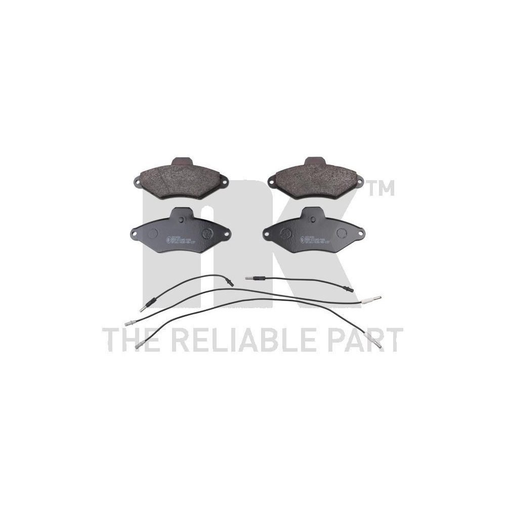 Bremsbelagsatz, Scheibenbremse NK 221930 für CITROËN, Vorderachse