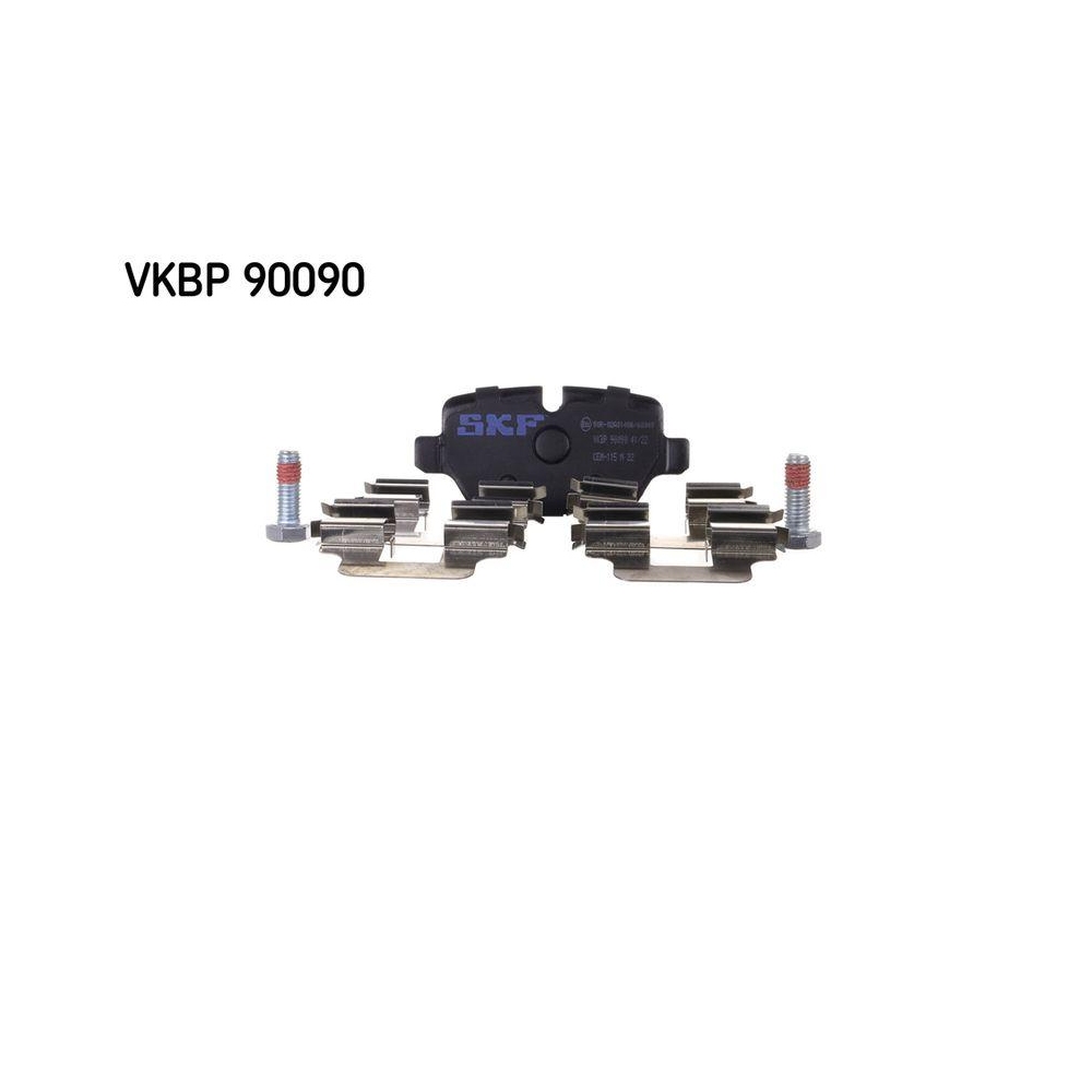 Bremsbelagsatz, Scheibenbremse SKF VKBP 90090 f&uuml;r BMW MINI, Hinterachse