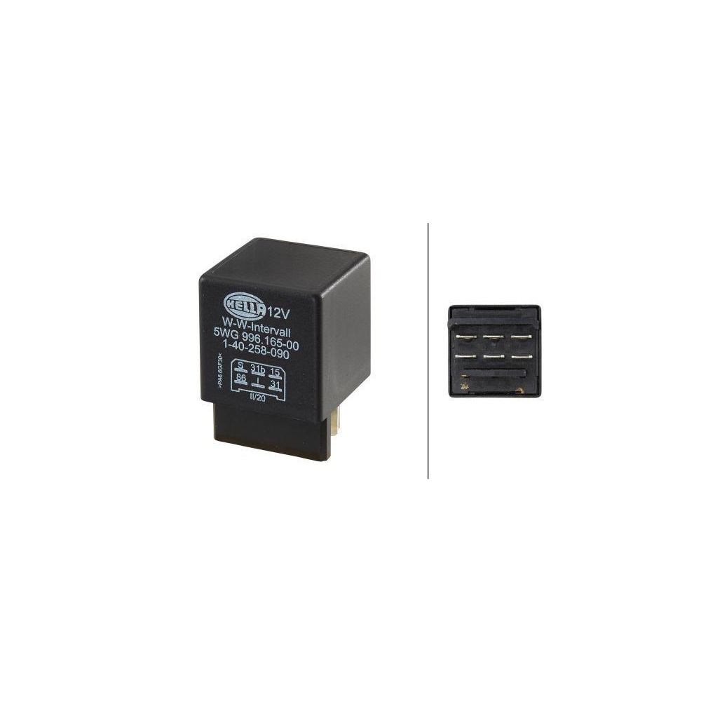 HELLA Relais, Arbeitsstrom 5WG 996 165-001 für KRAMER